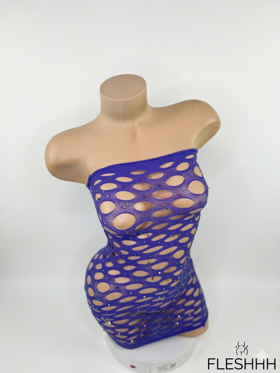 Distressed Fishnet Matrix