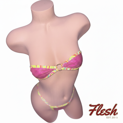 Retro Mesh Two-Piece Se