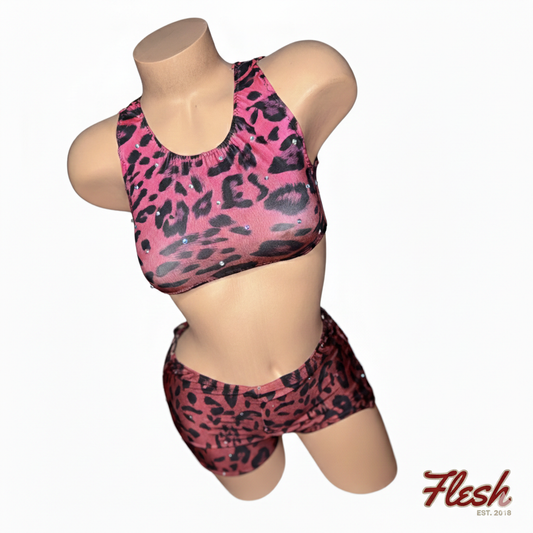 Wild Orchid Rhinestone Performance Set
