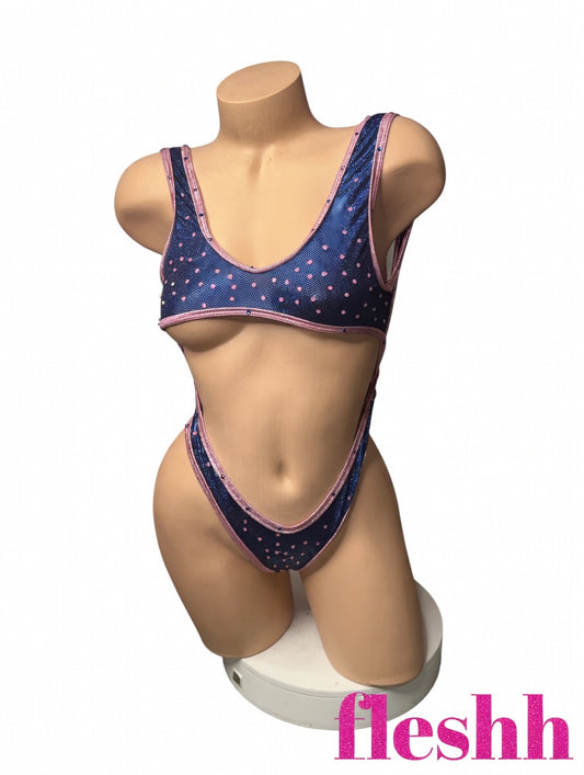 Cosmic Candy Studded Monokini