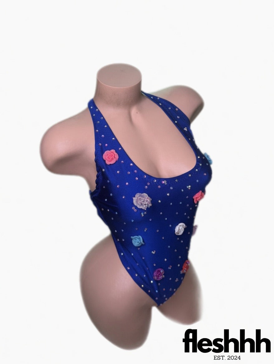 Royal Rose High-Cut Bodysu